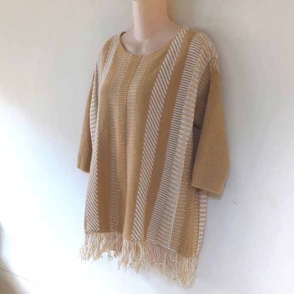 Chico's Filipa Striped Sweater S - Picture 5 of 16